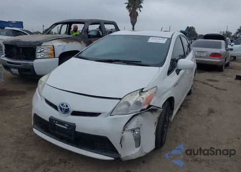 2013 Toyota Prius Three from USA, damaged, VIN JTDKN3DU8D5554582